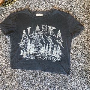 Altar’d State Cropped Vintage Tee